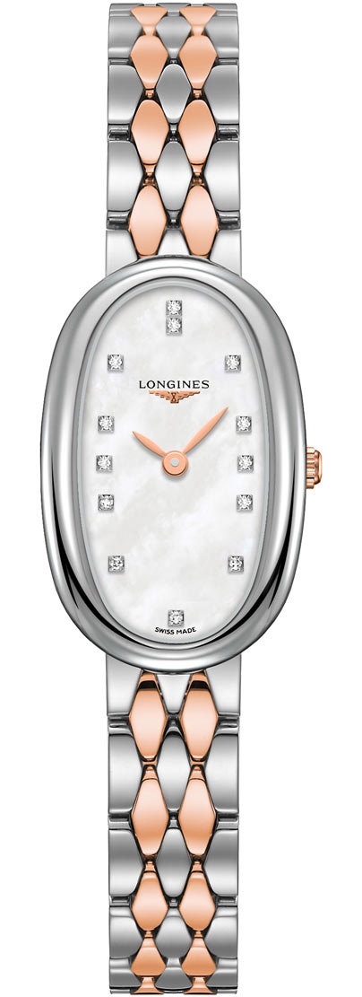Longines Symphonette Battery Operated Quartz White Ladies Watch L23055877 