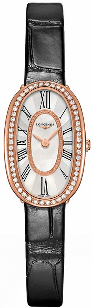 Longines Symphonette Battery Operated Quartz White Ladies Watch L23059810 