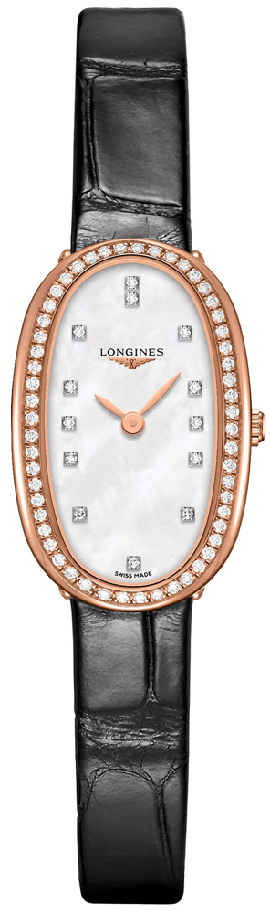 Longines Symphonette Battery Operated Quartz White Ladies Watch L23059870 