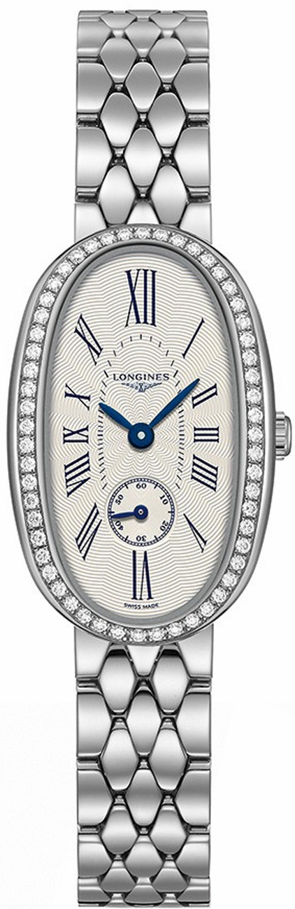 Longines Symphonette Battery Operated Quartz Silver Ladies Watch L23060716 