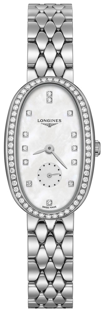 Longines Symphonette Battery Operated Quartz White Ladies Watch L23060876 