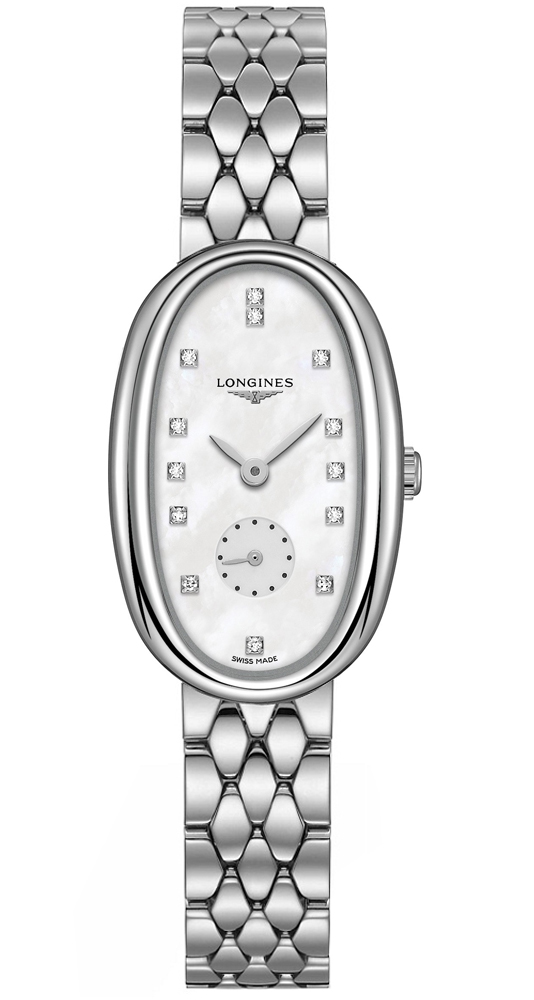 Longines Symphonette Battery Operated Quartz White Ladies Watch L23064876 
