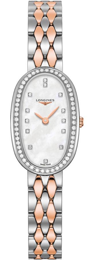 Longines Symphonette Battery Operated Quartz White Ladies Watch L23055897 