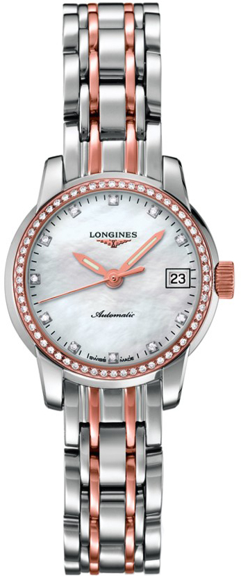 Longines The Saint-Imier Pearl White Ladies Watch L22635877 