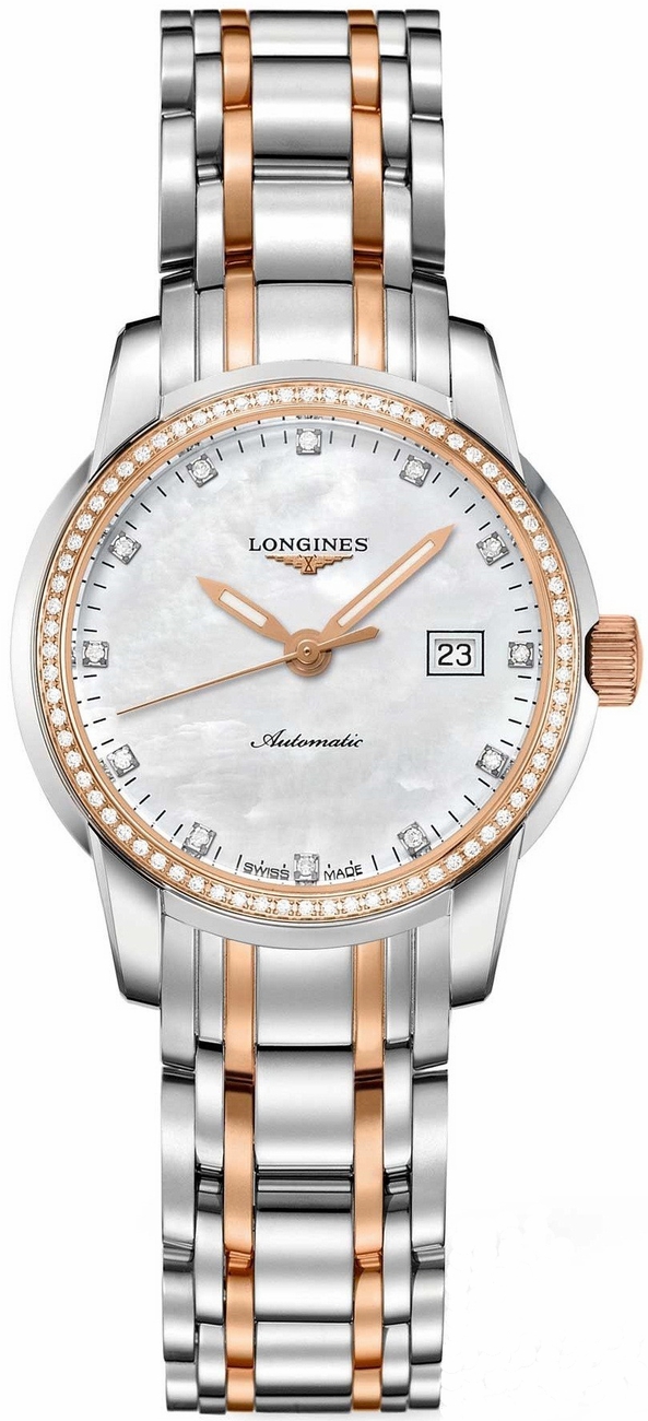 Longines The Saint-Imier Pearl White Ladies Watch L25635877 