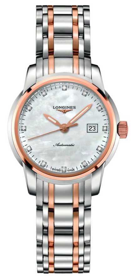 Longines The Saint-Imier Pearl White Ladies Watch L25635887 