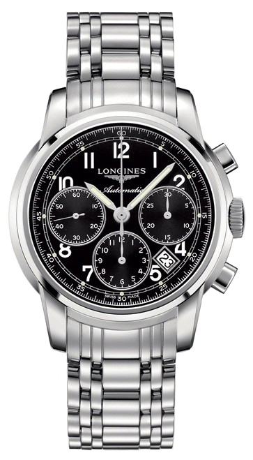 Longines The Saint-Imier Self winding Automatic Black Mens Watch L27524536 