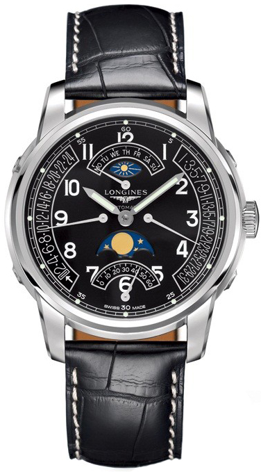 Longines The Saint-Imier Black Mens Watch L27644533 