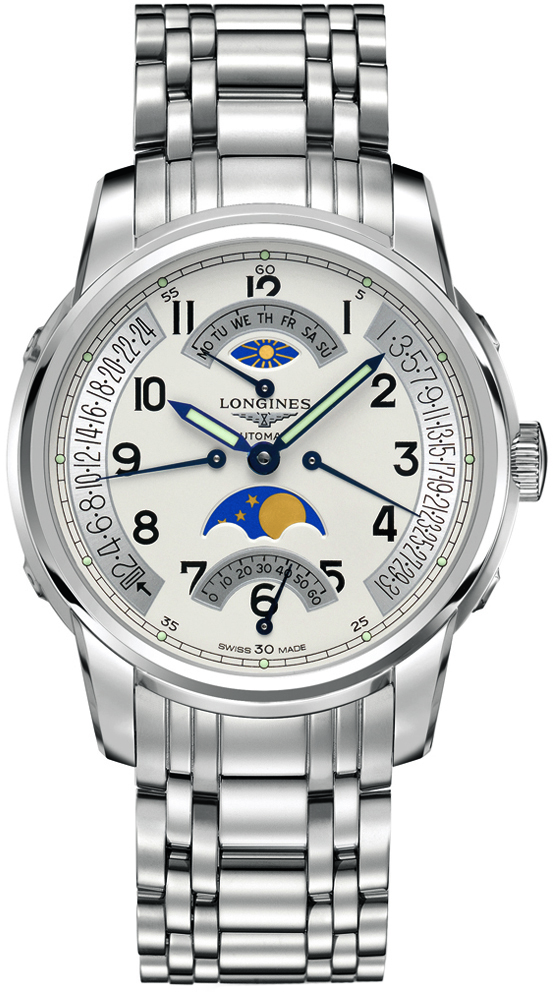 Longines The Saint-Imier Self winding Automatic Silver Mens Watch L27644736 