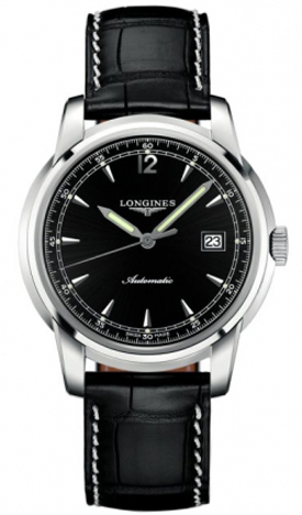 Longines The Saint-Imier Black Mens Watch L27664593 