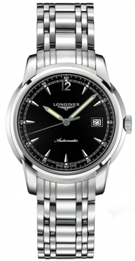 Longines The Saint-Imier Self winding Automatic Black Mens Watch L27664596 