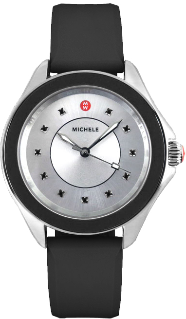 Michele Cape Battery Operated Quartz Silver Watch MWW27A000012 