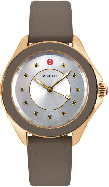 Michele Cape Battery Operated Quartz Silver Watch MWW27A000014 