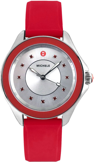 Michele Cape Battery Operated Quartz Silver Watch MWW27A000017 