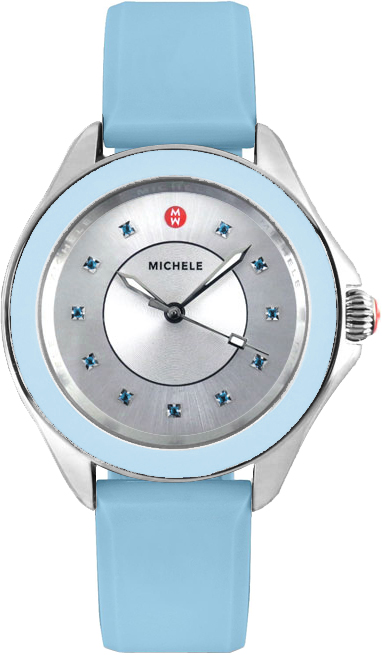 Michele Cape Battery Operated Quartz Silver Watch MWW27A000021 