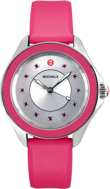Michele Cape Battery Operated Quartz Silver Watch MWW27A000022 
