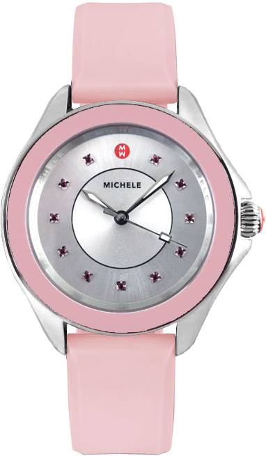 Michele Cape Battery Operated Quartz Silver Watch MWW27A000025 