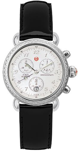Michele CSX Battery Operated Quartz Pearl White Watch MWW03C000086 
