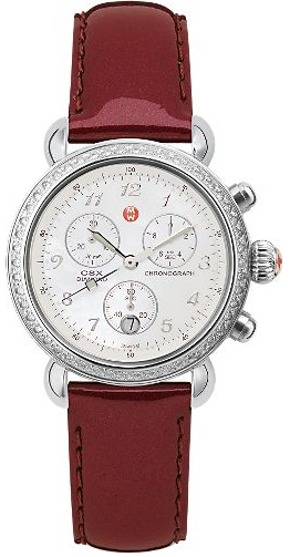 Michele CSX Battery Operated Quartz Pearl White Watch MWW03C000098 