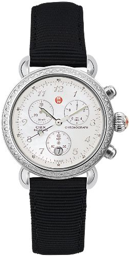 Michele CSX Battery Operated Quartz White Watch MWW03C000150 