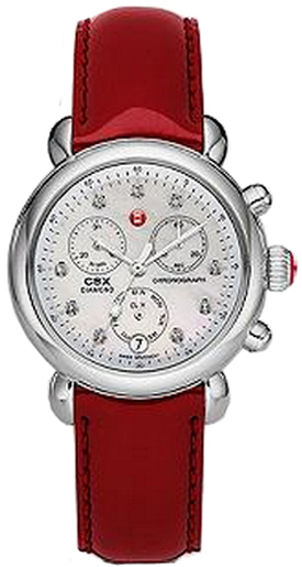 Michele CSX Battery Operated Quartz Pearl White Watch MWW03M000124 