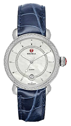 Michele CSX Battery Operated Quartz Pearl White Watch MWW03T000040 