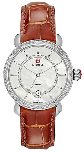 Michele CSX Battery Operated Quartz White Watch MWW03T000041 
