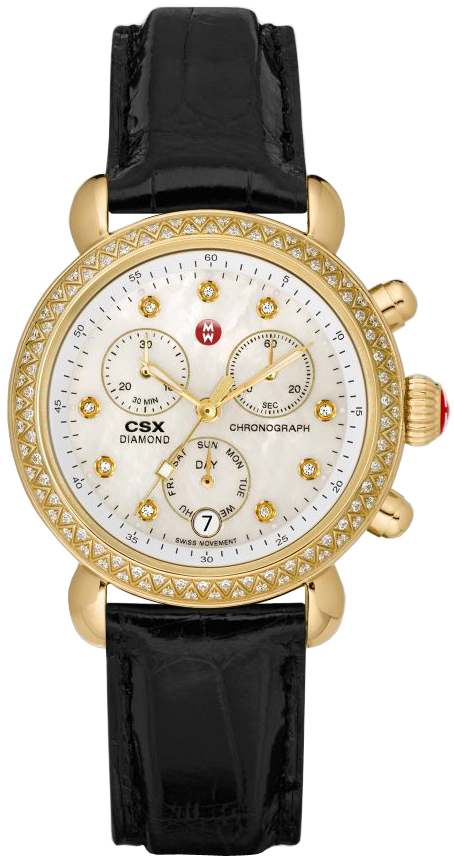 Michele CSX Pearl White Watch MWW03M000143 