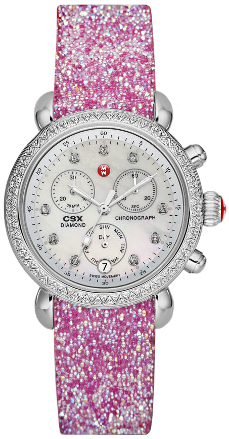 Michele CSX Pearl White Watch MWW03M000171 