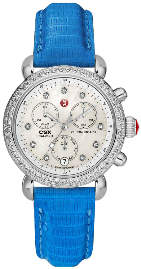Michele CSX Pearl White Watch MWW03M000188 
