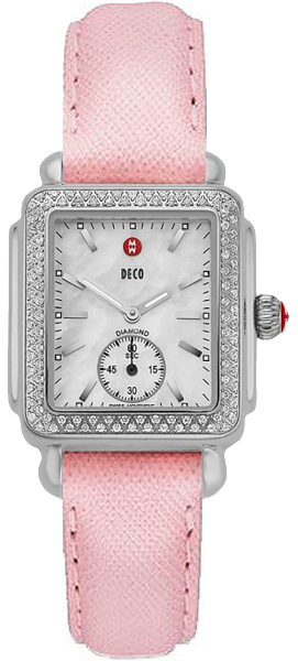 Michele Deco Collection Pearl White Ladies Watch MWW06V000074 