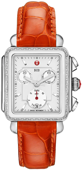 Michele Deco Collection White Ladies Watch MWW06P000193 
