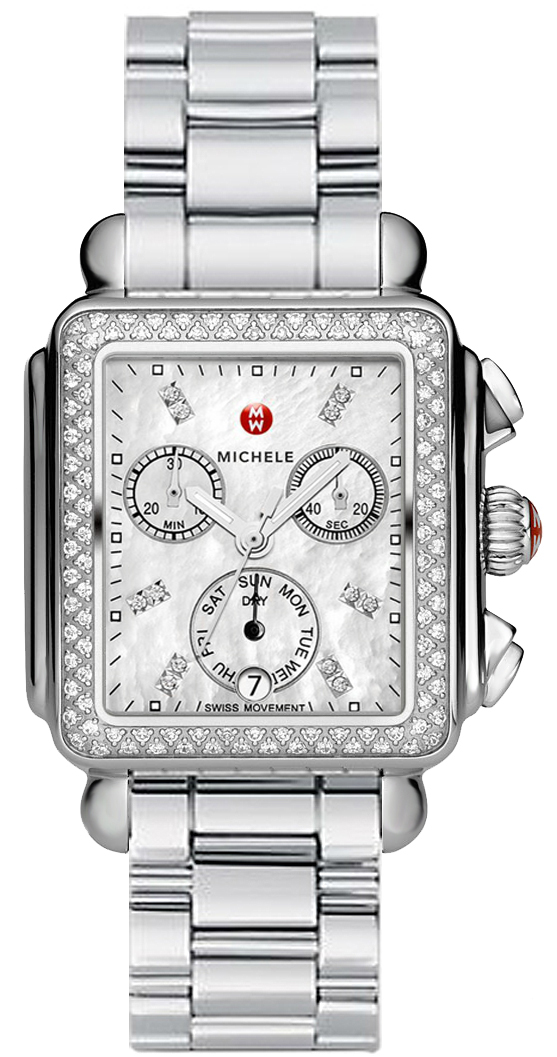 Michele Deco Collection Battery Operated Quartz Ladies Watch MWW06P000110 