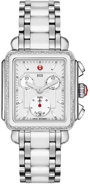 Michele Deco Collection White Ladies Watch MWW06P000188 
