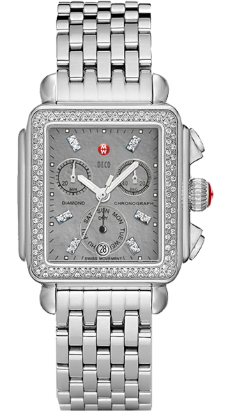 Michele Deco Collection Grey Ladies Watch MWW06P000226 