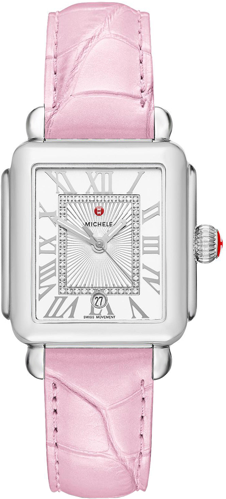 Michele Deco Collection Battery Operated Quartz Silver Ladies Watch MWW06T000140 