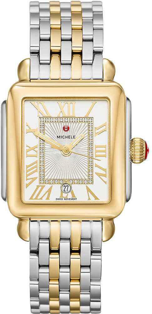 Michele Deco Madison Two-Tone Women's Watch MWW06T000147 