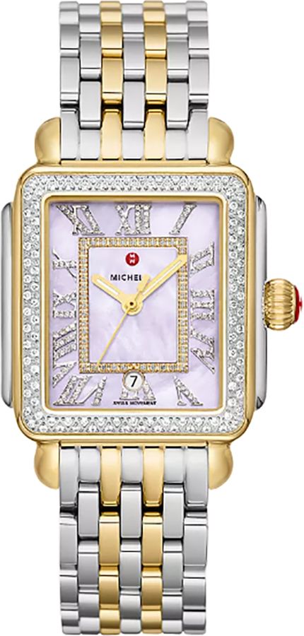 Michele Deco Madison Steel & Yellow Gold Women's Watch MWW06T000248 