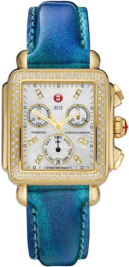 Michele Deco Collection Pearl White Ladies Watch MWW06P000159 
