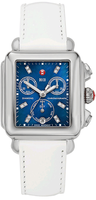 Michele Deco Collection Battery Operated Quartz Diamonds Ladies Watch MWW06P000212 