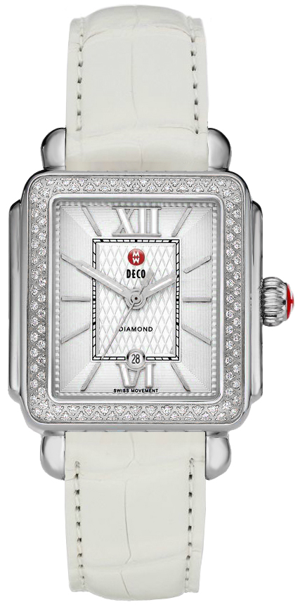 Michele Deco Collection Silver Ladies Watch MWW06T000056 