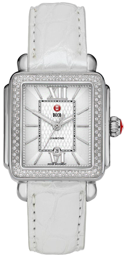 Michele Deco Collection Silver Ladies Watch MWW06T000058 