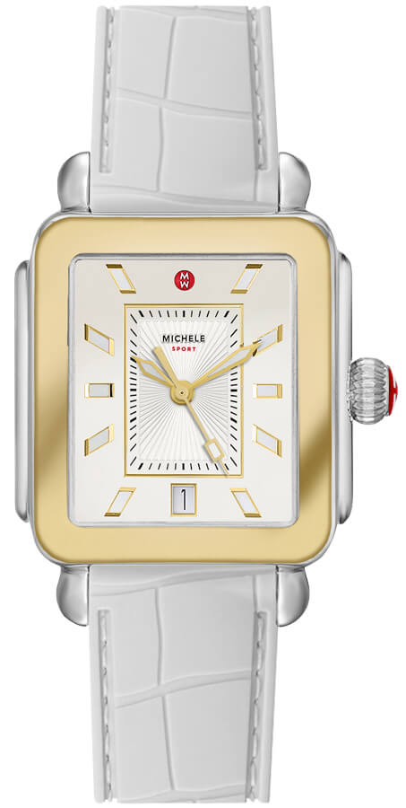 Michele Deco Collection Battery Operated Quartz Silver Ladies Watch MWW06K000014 
