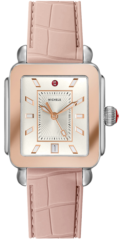 Michele Deco Collection Battery Operated Quartz Silver Ladies Watch MWW06K000015 