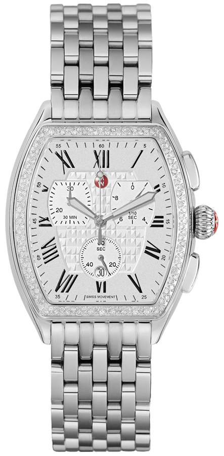 Michele Releve Battery Operated Quartz White Ladies Watch MWW19A000001 