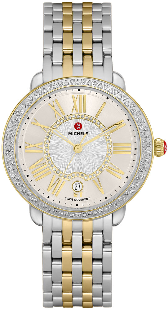 Michele Serein Battery Operated Quartz Silver Ladies Watch MWW21B000138 