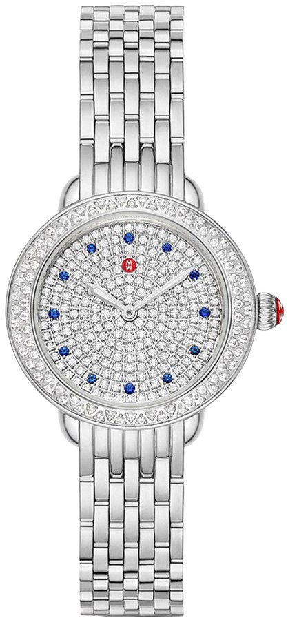 Michele Serein Battery Operated Quartz Diamonds Ladies Watch MWW21E000028 