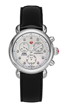 Michele CSX Battery Operated Quartz Pearl White Watch MWW03M000121 