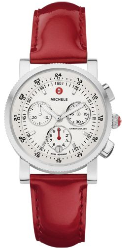 Michele Sport Collection Battery Operated Quartz White Watch MWW01C000032 