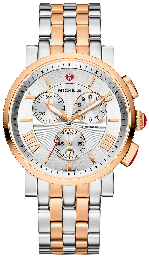 Michele Sport Collection White Watch MWW01K000104 